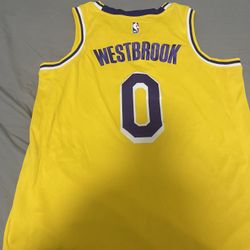 Westbrook Lakers Nike Jersey Size Large 