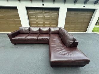 Couch/Sofa Sectional - Brown - Delivery Available 🚛