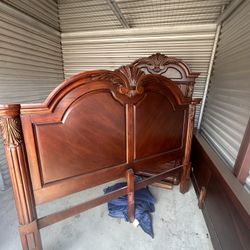 Real Wood Vintage Bed Room Set