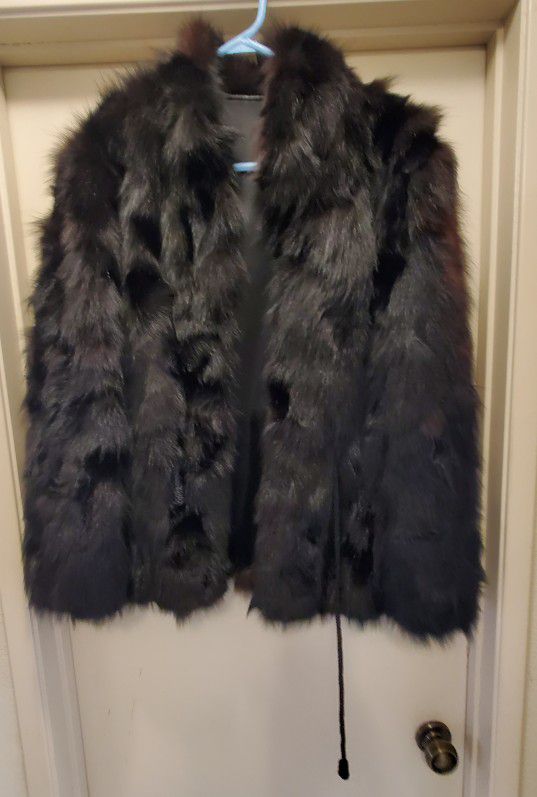 Faux Fur Coat, Like New
