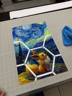 Pokemon Eevee Metal Print 12x18