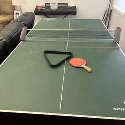 FREE pool and table tennis