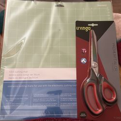 Livingo Premium Tailor Scissors With 8 Pack Of 12in Cutting Mat
