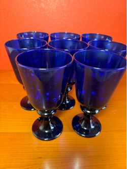 Colbalt Blue Goblets