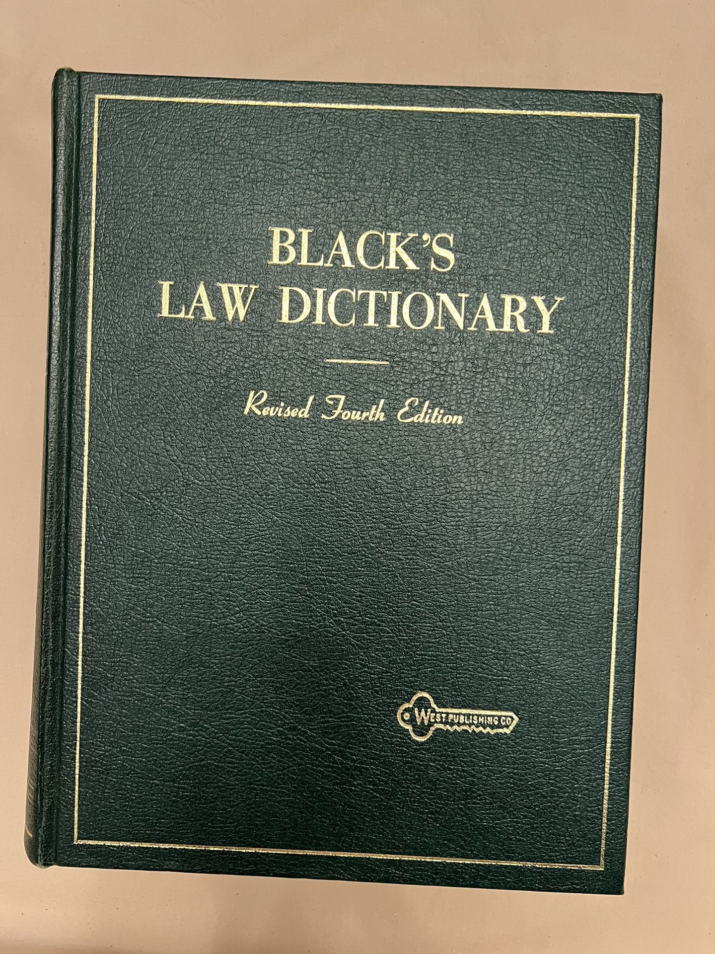 Black’s Law Dictionary Revised Fourth Edition