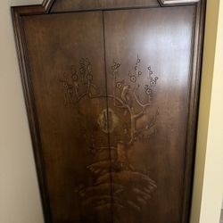 Armoire Wood Wardrobe