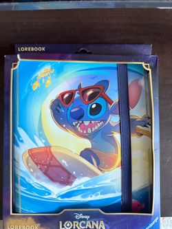 Disney Lorcana Stitch Lorebook Card Binder