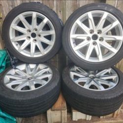 Tires and Rims (P245/45R17 95V)
5 Bolt