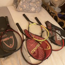 Tennis Rackets W/covers