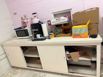 Wooden counter