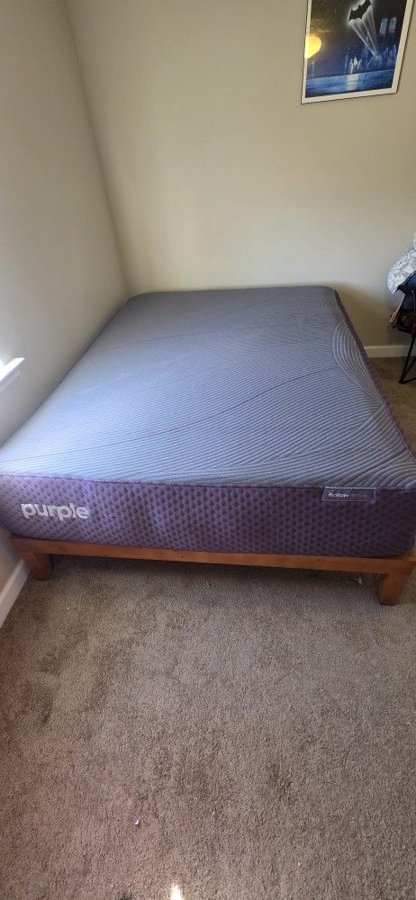 Purple Restore Premier Queen Size Mattress BRAND NEW