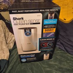 Shark Clean Sense Air Purifier 500 Sq Ft Of Cleaning Power