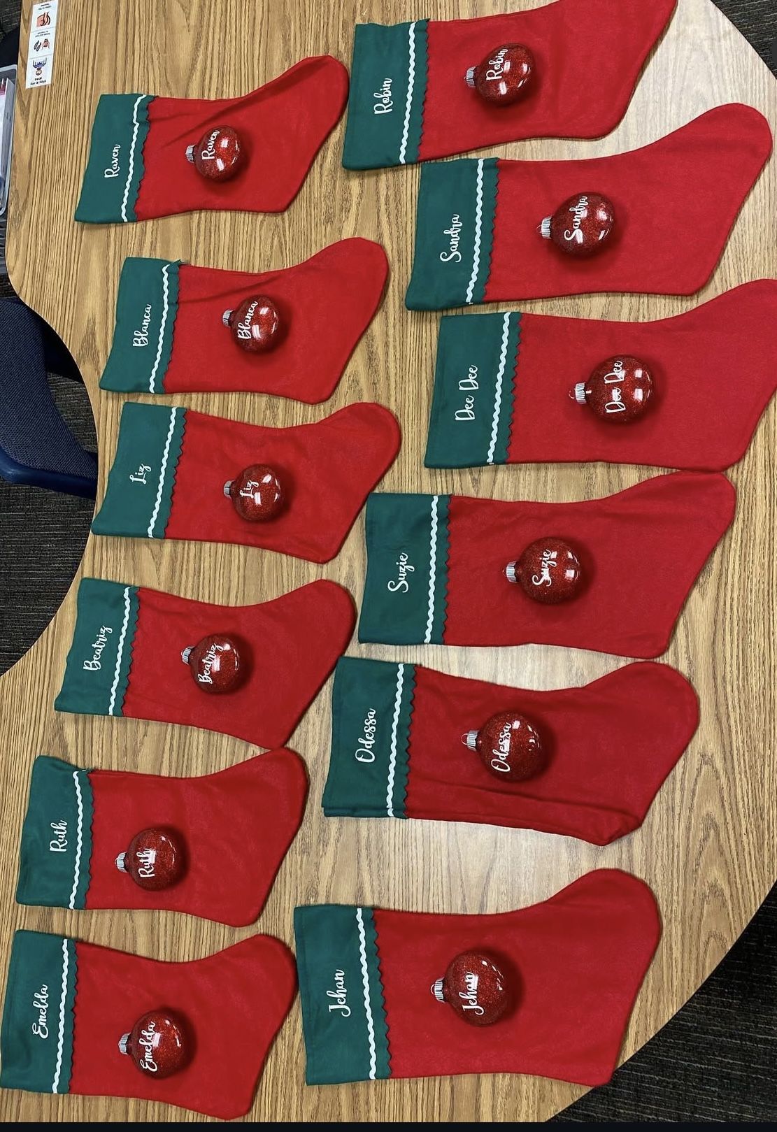 Custom Stockings & Christmas ornaments! 