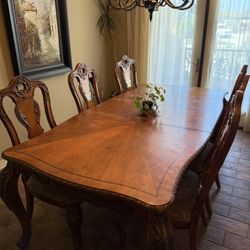 Formal Dining Table With Chairs