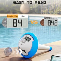 Rechargeable Floating Pool Thermometer