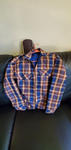 Patagonia reversible water-resistant flannel jacket