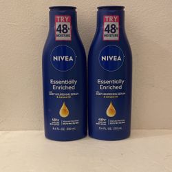 Nivea Essentially Enriched with Deep Nourishing Serum & Almond Oil 48hr Moisture Body Lotion