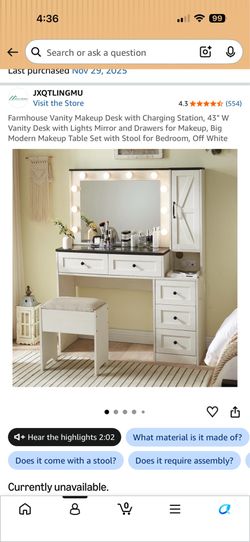 Vanity