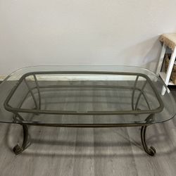 Glass Coffee Table 