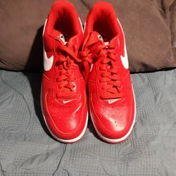 Nike Air Force 1 Picante Red Sneakers Shoes tennis Mens 