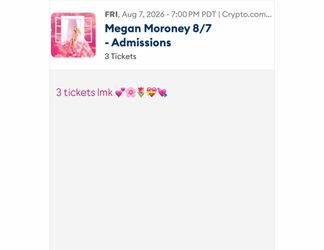 Megan Moroney Tickets for SALE LA SHOW