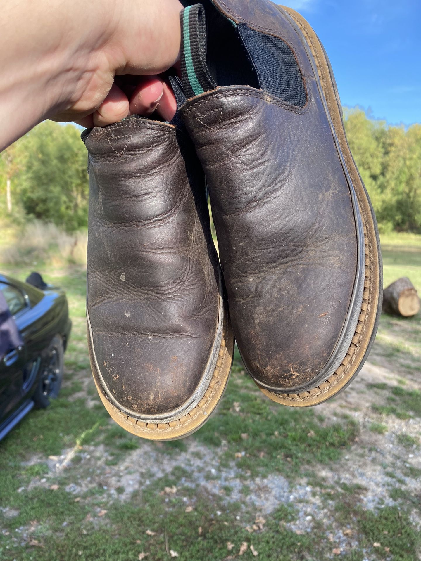 Used Romeos And Redwing Boots