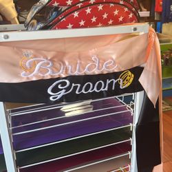 Bride  Groom Sash 20$