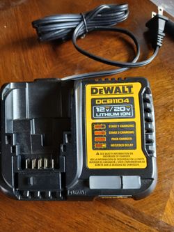 Dewalt 12v/20v Lithium Charger 4 Amp