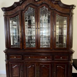 Solid Wood China Cabinet