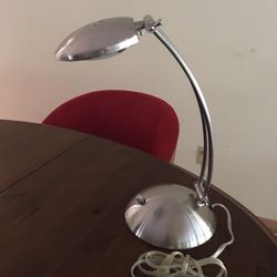 Desk Stain Steel Lamp