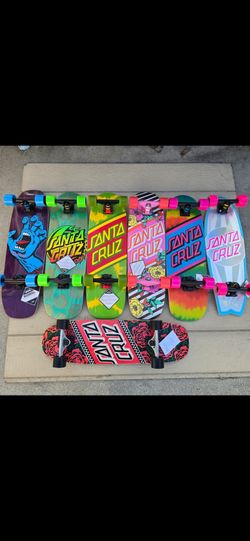 SANTA CRUZ SKATEBOARD CRUISER 125 EACH