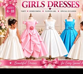 girls dress 4-18 years old