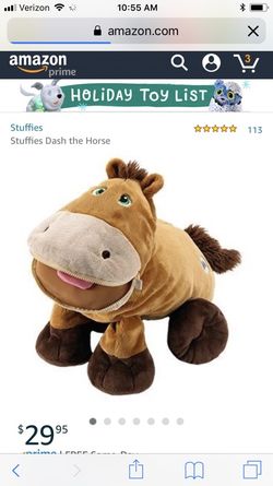 Stuffie - like new - never used - $20