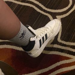 Adidas Black N White Size 5