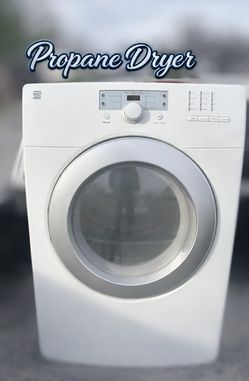 Kenmore Propane-Converted Gas Dryer — Stackable Unit 