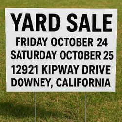 Yard Sale