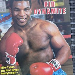 Mike Tyson Sports Illustrated Magazines 1986. Two 