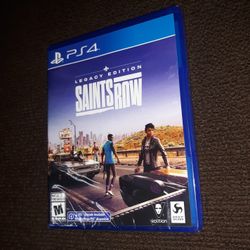 Saints Row Legacy Edition - PS4 