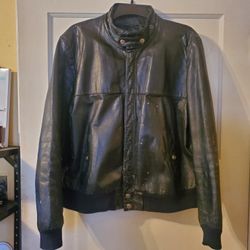 Vintage Harley Davidson Motorcycle Leather Jacket 