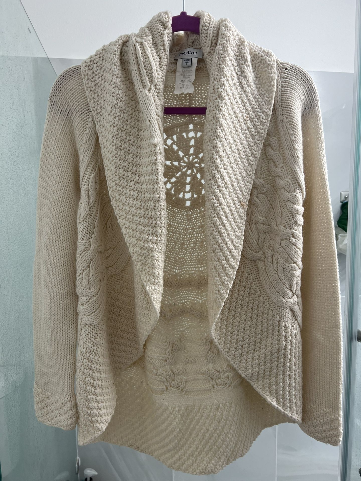 Women's Turbo Shawl-Collar Cardigan