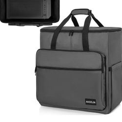 AKOZLIN Rolling Desktop Gaming Computer Tower PC Carrying Case with Detachable