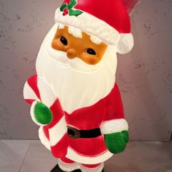 2FT - Light Up, African American Blow Mold