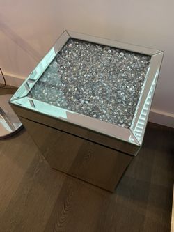 Glass End Table
