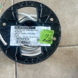 18–8 Solid Thermostat  Plenum  250 feet per row genesis