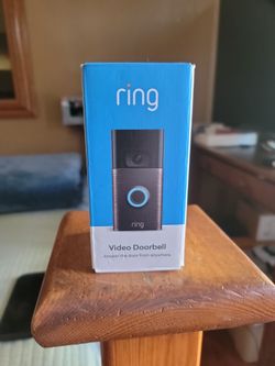 Ring video doorbell