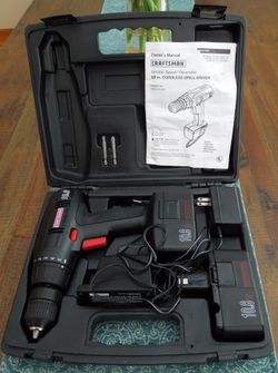 Craftsman Model 973.111330, 10.8v 3/8" Drill Driver, Never Used