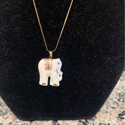 AWESOME ELEPHANT-14KT-RUBY EYE