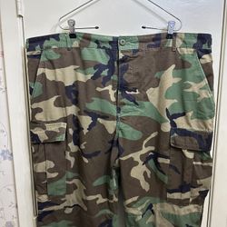 Unicor Camouflage Pants Size XL-Long Hot Weather Woodland Pattern