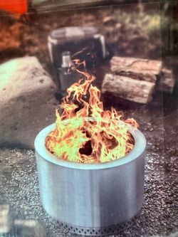 Belavi Stainless Steel Portable Fire Pit