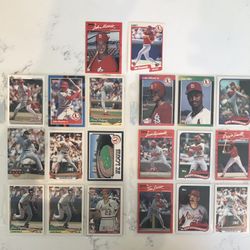 Lot Of 20 St. Louis Cardinals Baseball Cards